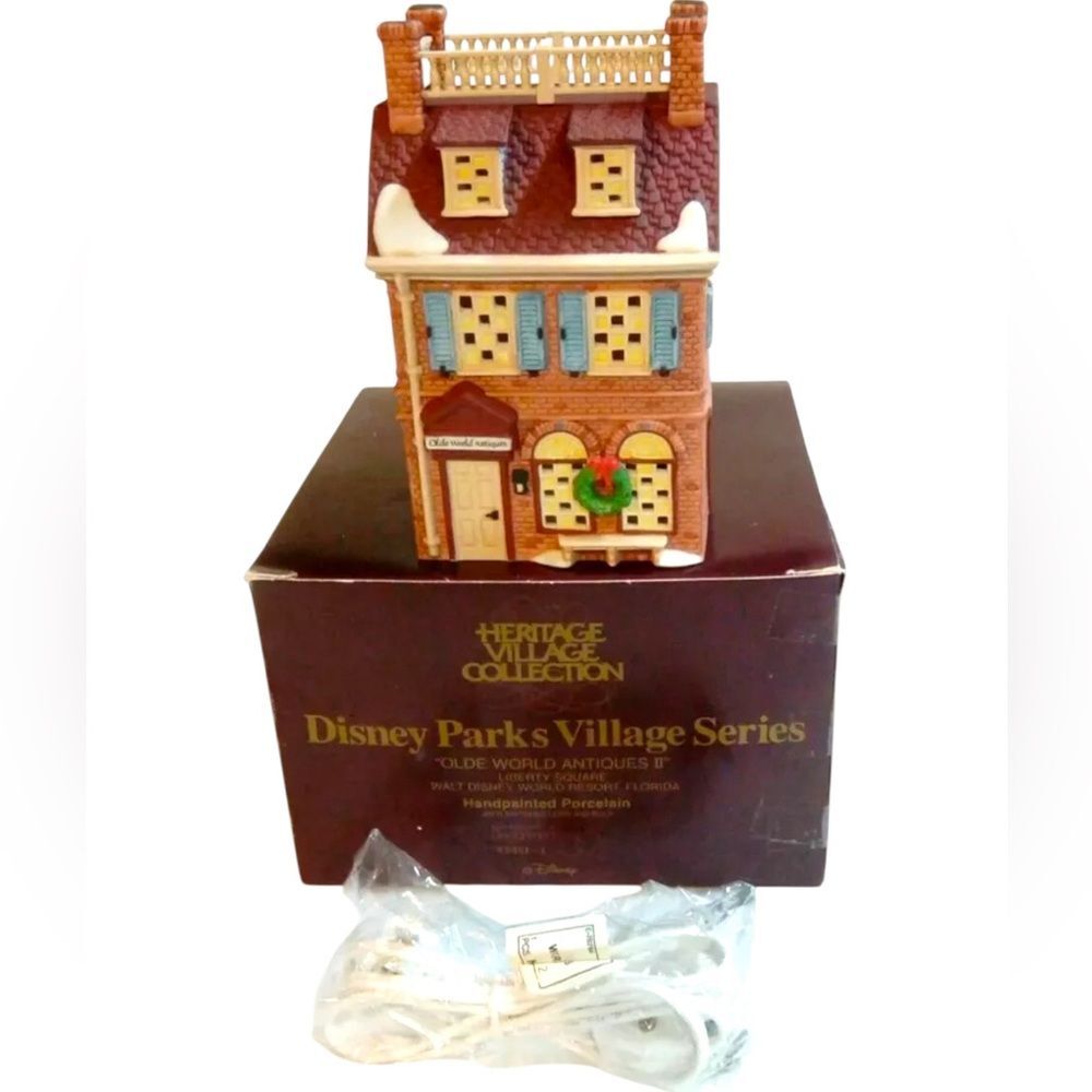Department 56 Disney Parks Village Series “Olde World Antiques II” - With Box